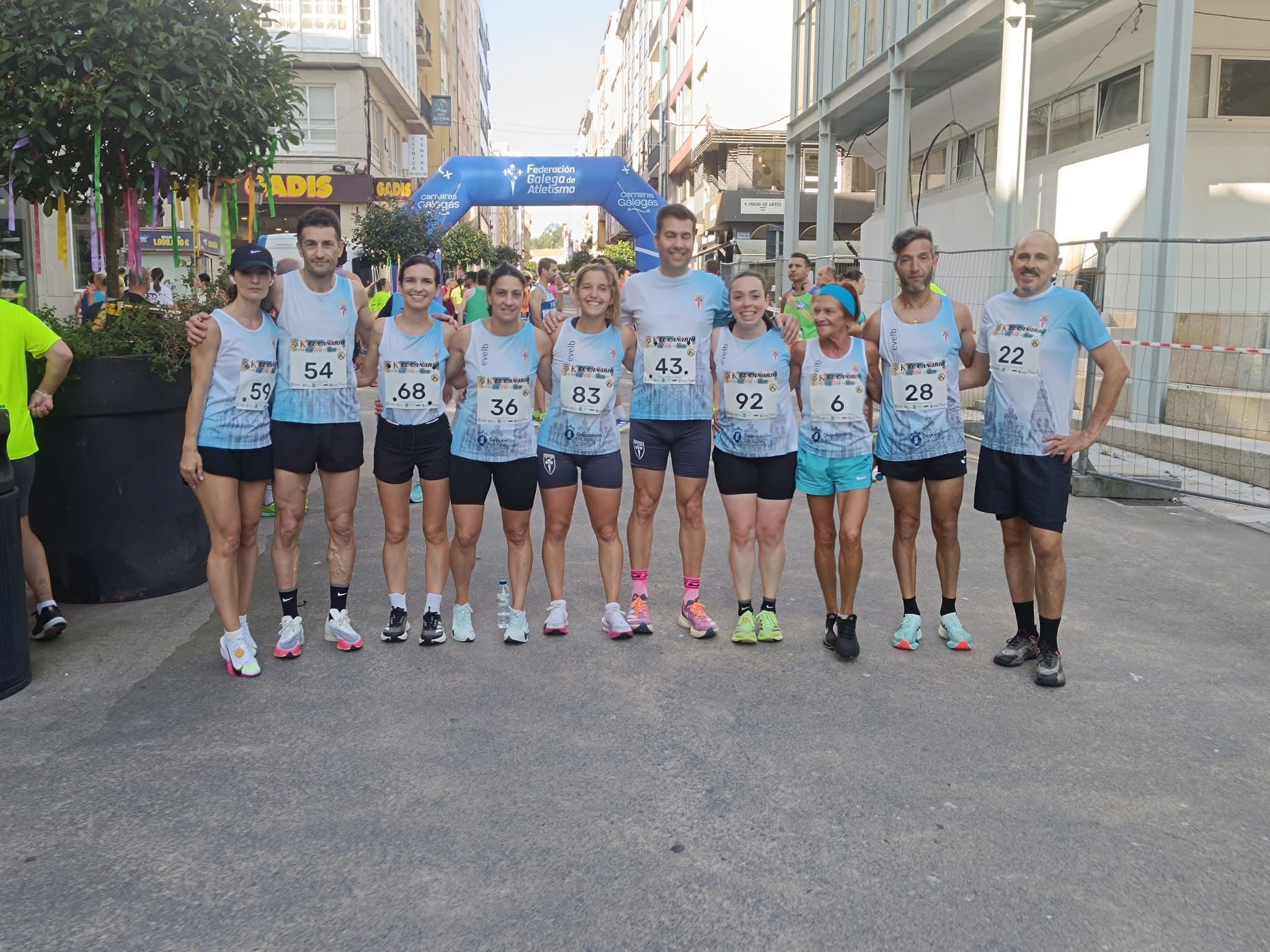 Crónica 21/22 xuño Melide, Ribeira e máis